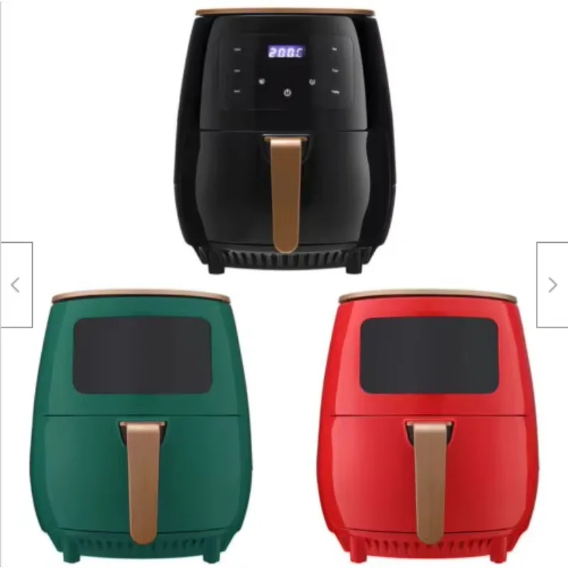 

Hot saling air fryer machine digital touch screen 6l glass air fryer