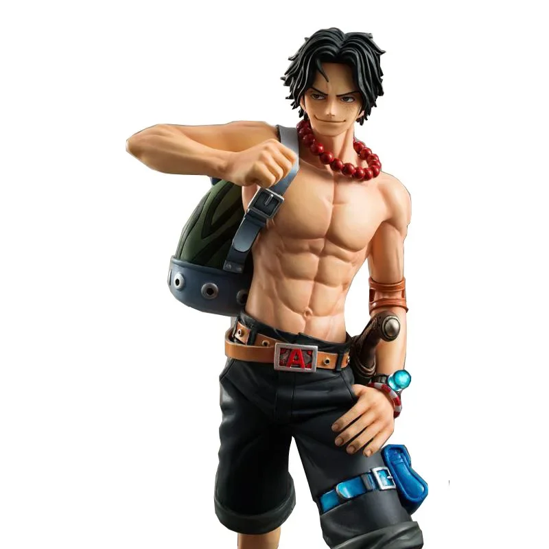 Figura One Piece DX10th Anniversary Fuoco Fist Escal D Ace Rufy Brother Giocattoli Anime giapponesi Figurine da collezione Modello in PVC Giocattolo