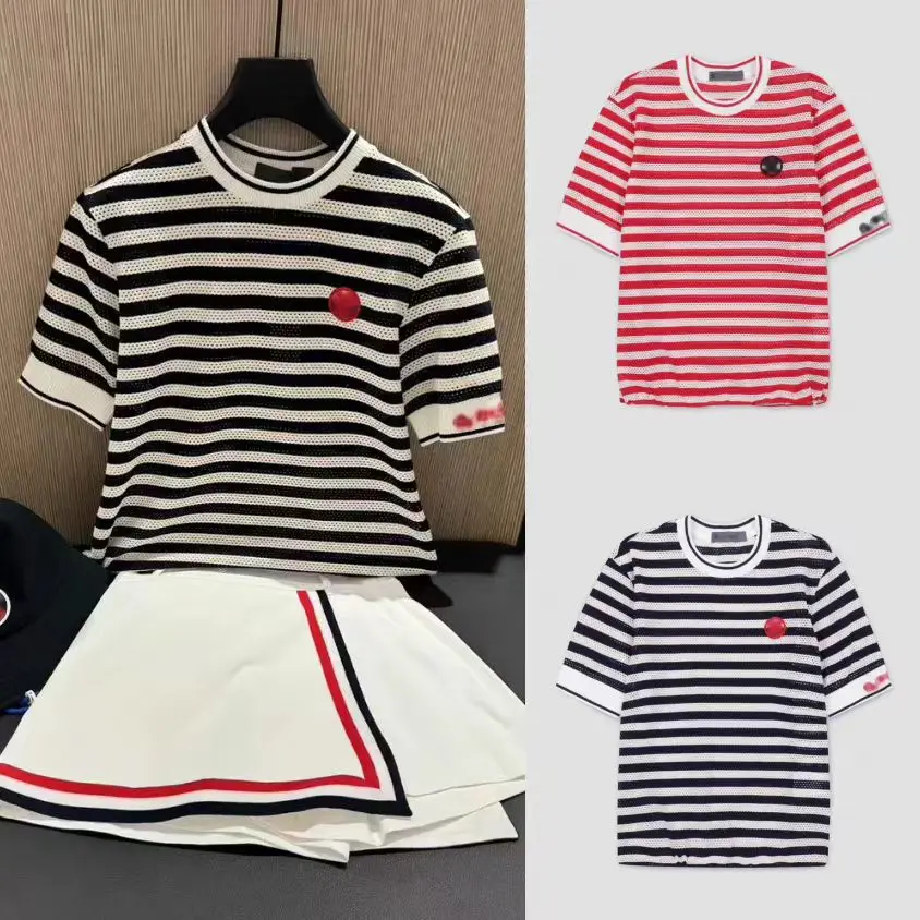 nouveau-t-shirt-de-golf-tendance-pour-femme-a-logo-respirant-a-sechage-rapide-ample-a-col-rond-raye-simple-confortable-avec-protection-solaire