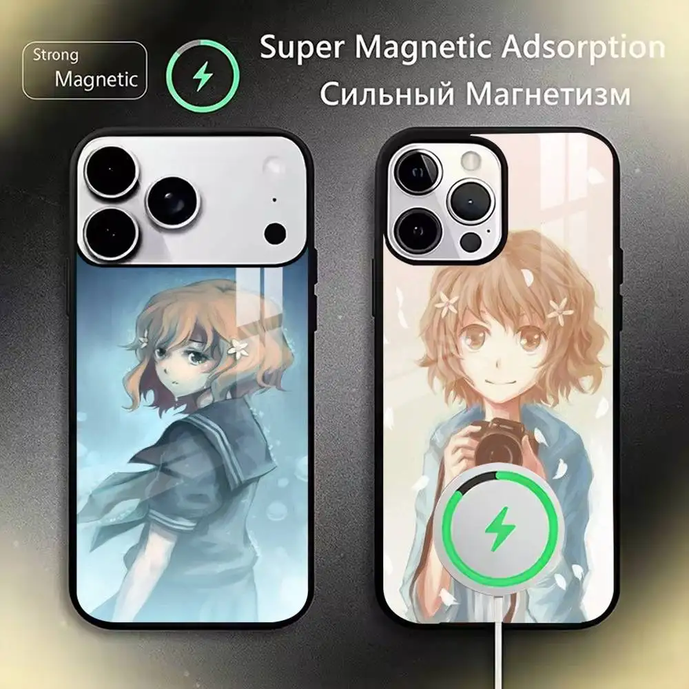 

Hanasaku Iroha Phone Case For iPhone17,16,15,14,13,12,11 Plus,Pro Magnetic with Magsafe Wireless Charging
