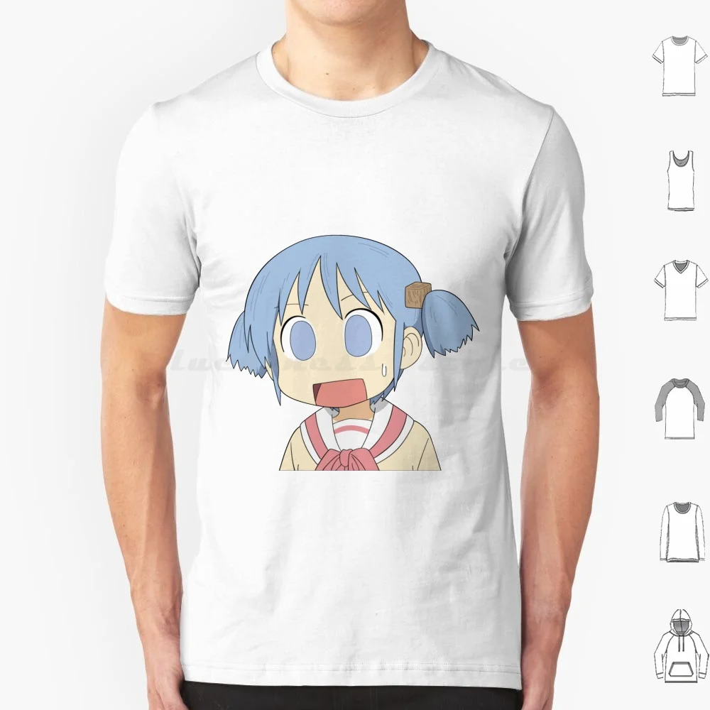 Nichijou-Mio T Shirt 6Xl Cotton Cool Tee Nichijou Yuukos Nezumi Sakamoto Nichijou Obk Obake Nichijou Raven Crow Raven Obk Obake