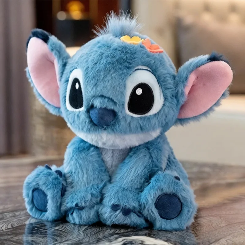 Disney Stitch 30CM juguete de peluche Anime Lilo & Stitch juguetes de peluche Kawaii dibujos animados lindo almohada muñeca juguetes niños regalo de cumpleaños