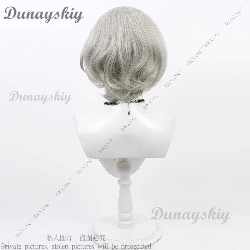 Mithrun 코스프레 코스튬 가발 유니폼 망토, Mithrun 캡틴, 할로윈 파티, 여성 남성 소품, 케렌실