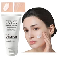 Crème éclaircissante 377+577, contient de la niacinamide et de la vitamine C, réduit les taches brunes - Unifie le teint - Éclaircit la peau - Hydrate en profondeur et lisse la peau, design pratique en tube 2
