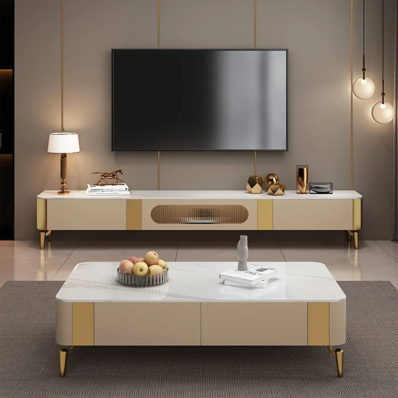 

Light Luxury Designer TV Cabinet Modern Nordic Hallway Organizer Fireplace Tv Table Monitor Center Archivadores Salon Furniture