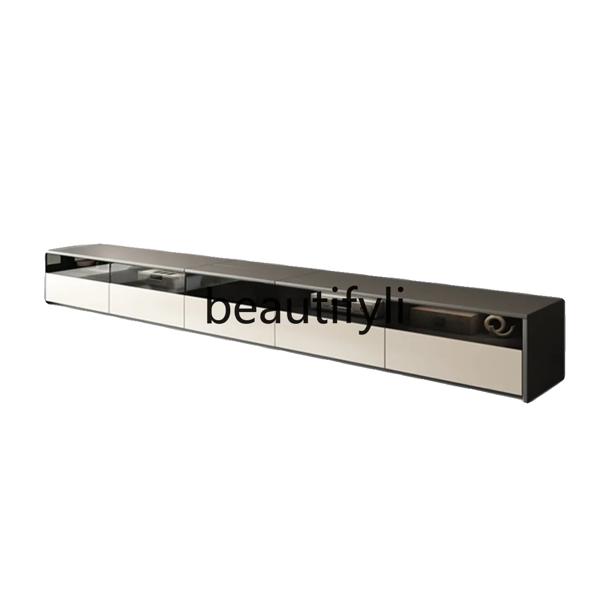 TV Cabinet Modern Simple Floor Projector Telescopic Cabinet