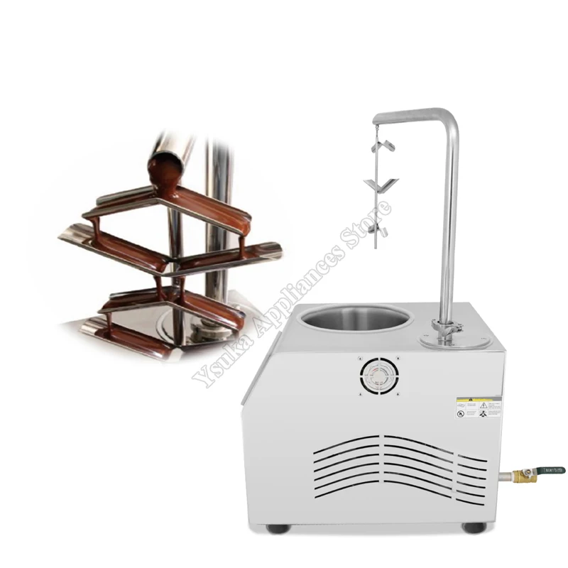 Commercial Automatic Chocolate Dispenser Tempering Melting Coating Machine