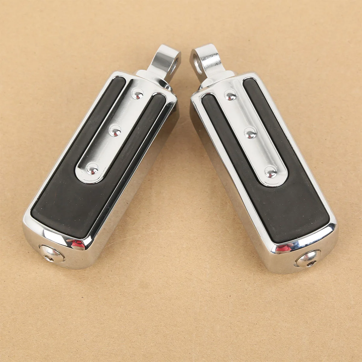 Motorcycle Universal Skid-Proof Male Mount Foot Pegs Footpeg For Harley Touring Road King Springer Softail Super Fatboy