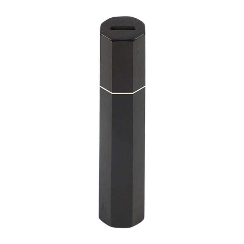 Y1AD Black Sandal Octagonal Handle Copper Ringing For Professional Tools