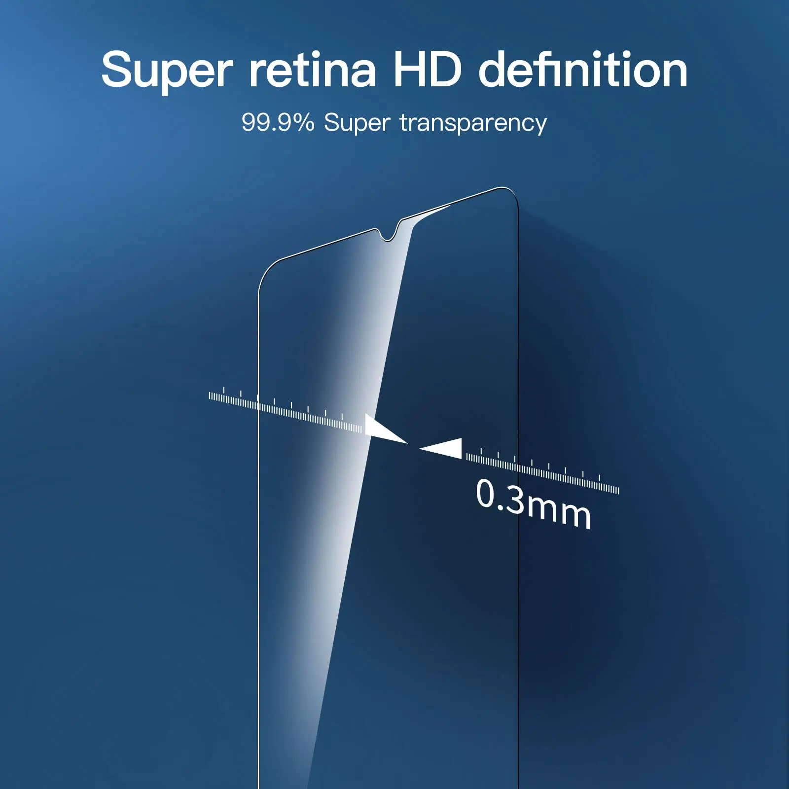 Für Samsung Galaxy A14 4G 5G Displayschutzfolie aus gehärtetem Glas, Kristallglimmer, 9H, HD, klar, transparent, hohes Aluminium, kratzfest – Detail 6