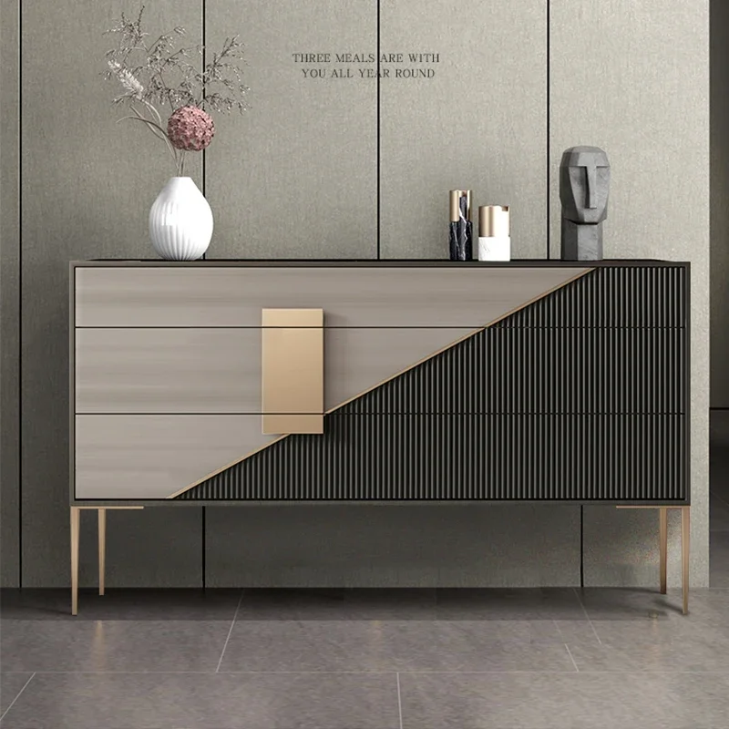 

Chest Six Drawers Bedroom Solid Wood Partition Storage Chest Drawer Simple