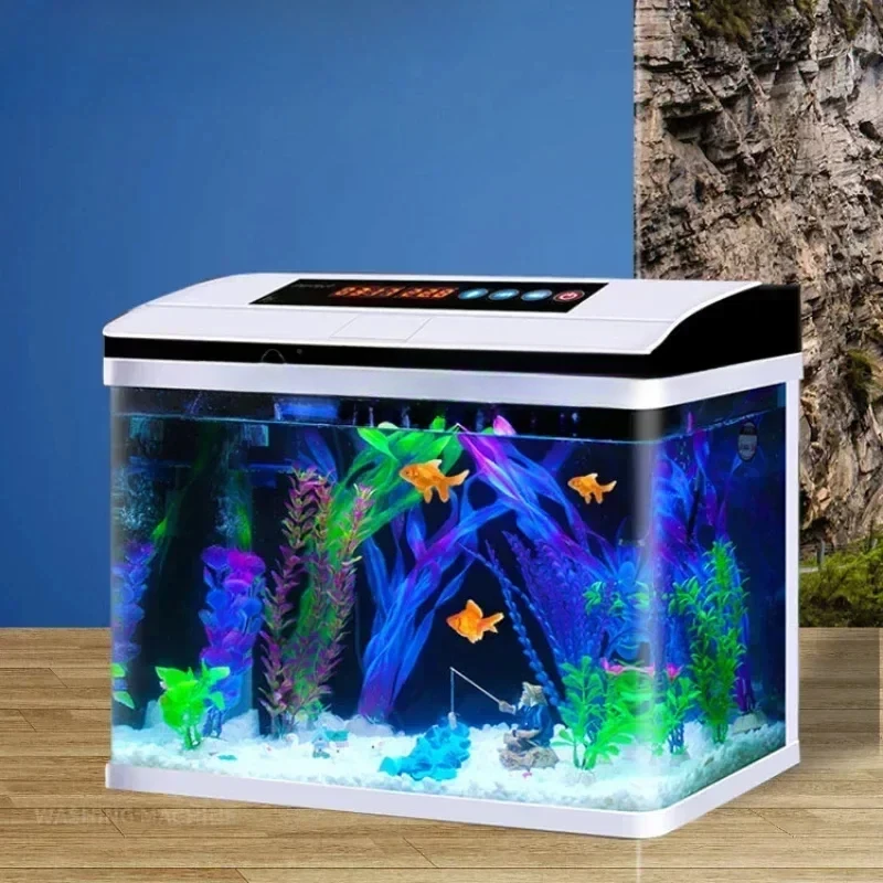 

Pendant Circulate Aquariums Fish Tank Filterate Vivarium Desktop Living Room Aquariums Fish Tank Small Peceras Products