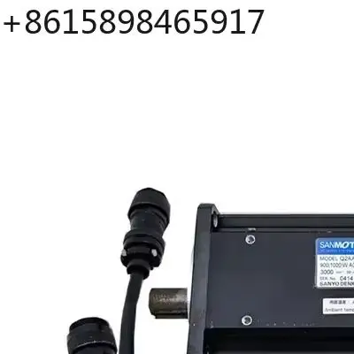 100% серводвигатель Sanyo Denki Q2AA08100DBZTA, серводвигатель для ПЛК Q2AA08100DBZTA