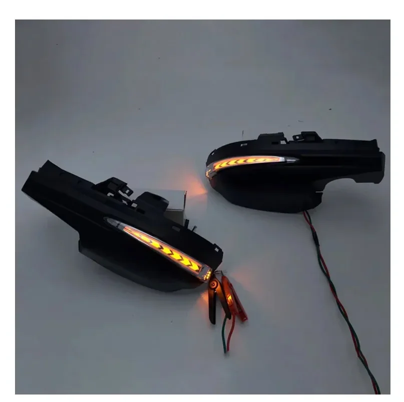 

TYPY Car LED Rear View Mirror Cover Yellow Turn Signal Blue Or White Running Light For Honda Civic 2019 2018 2017 2016