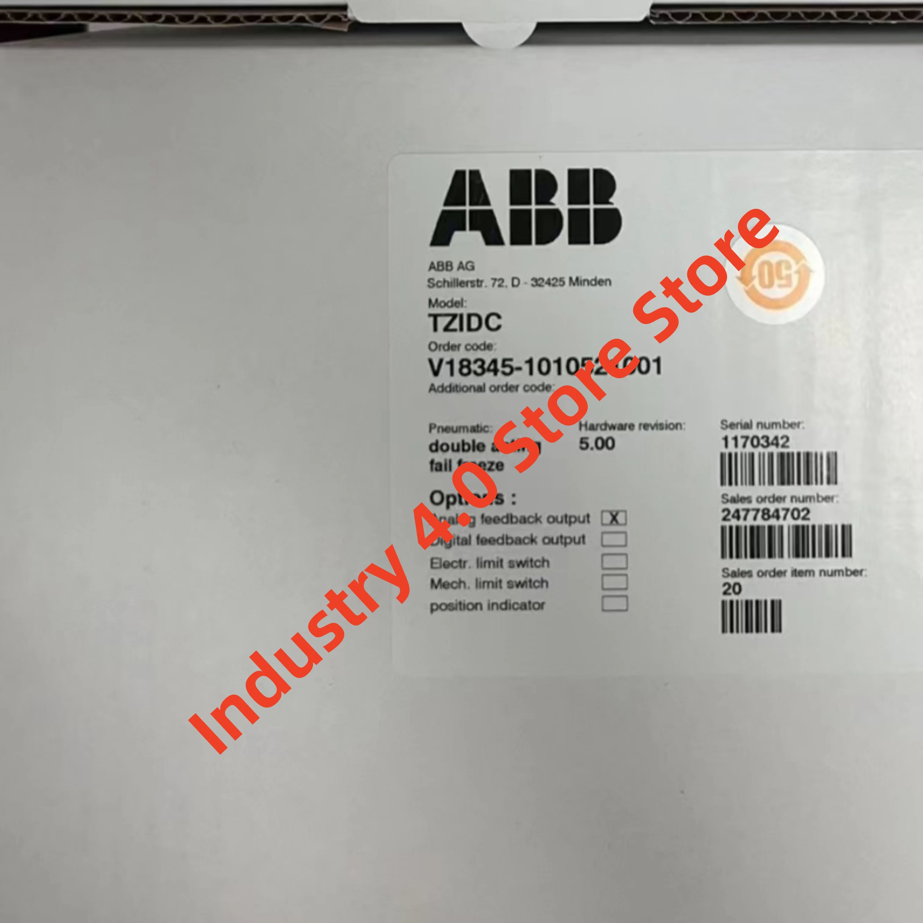 

V18345-1010521001 TZID-C new original