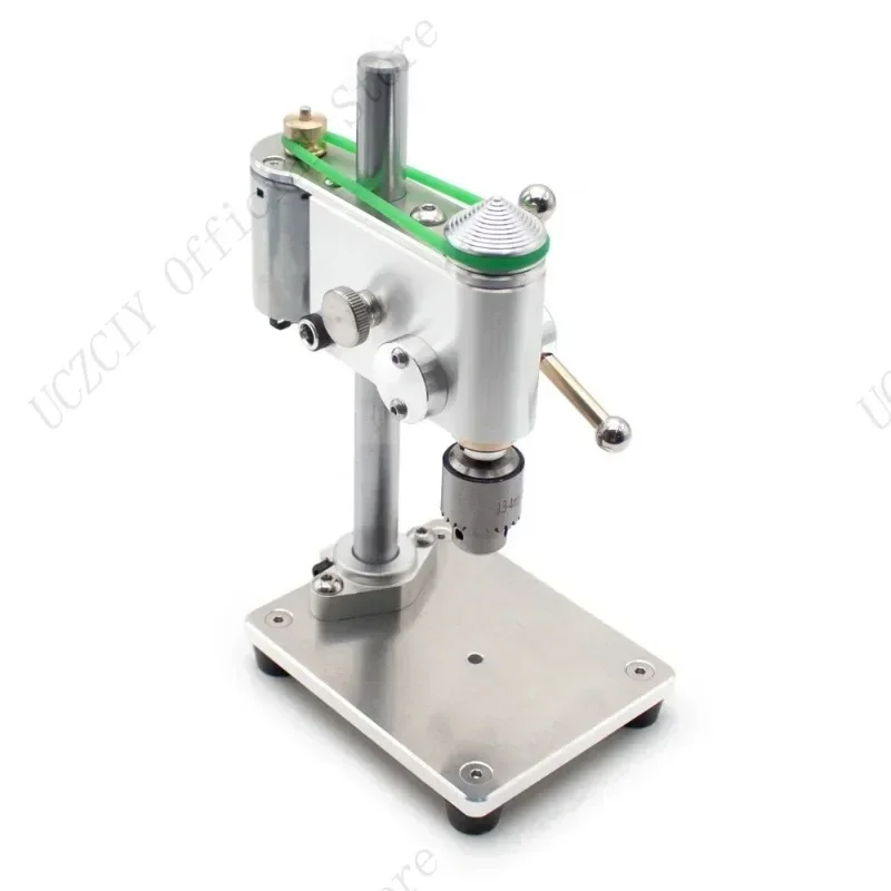 AC 100-240V Micro Bench Drill Mini Drilling Machine With Speed Adjustable Power Adapter Precision Watch Repair Tool