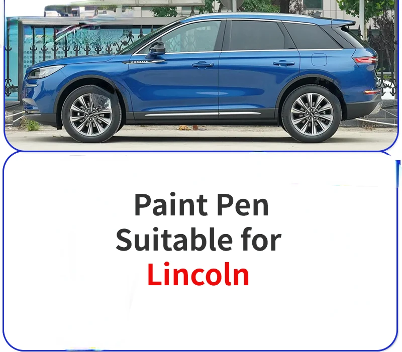 Paint Pen Suitable for Lincoln Adventurer Paint Fixer Platinum Diamond White Aviator Navigator MKC MKZ Car Modification Scratch