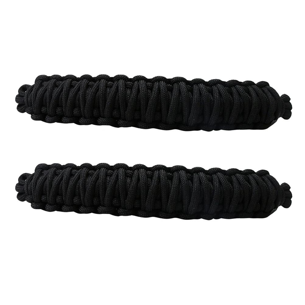 

2pcs Door Limit Straps Car Door Straps Hand Braided Durable Polyester Ideal Fit Easy Installation Multifunctional