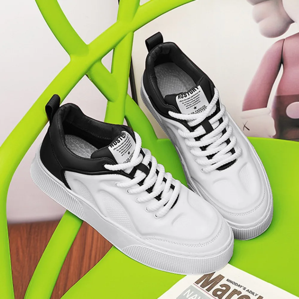Low Cut Casual Board Shoes Casual Sports Shoes Fashionable Versatile Men's Shoes Zapatos Casuales Flat Bottomed Sneakers Men