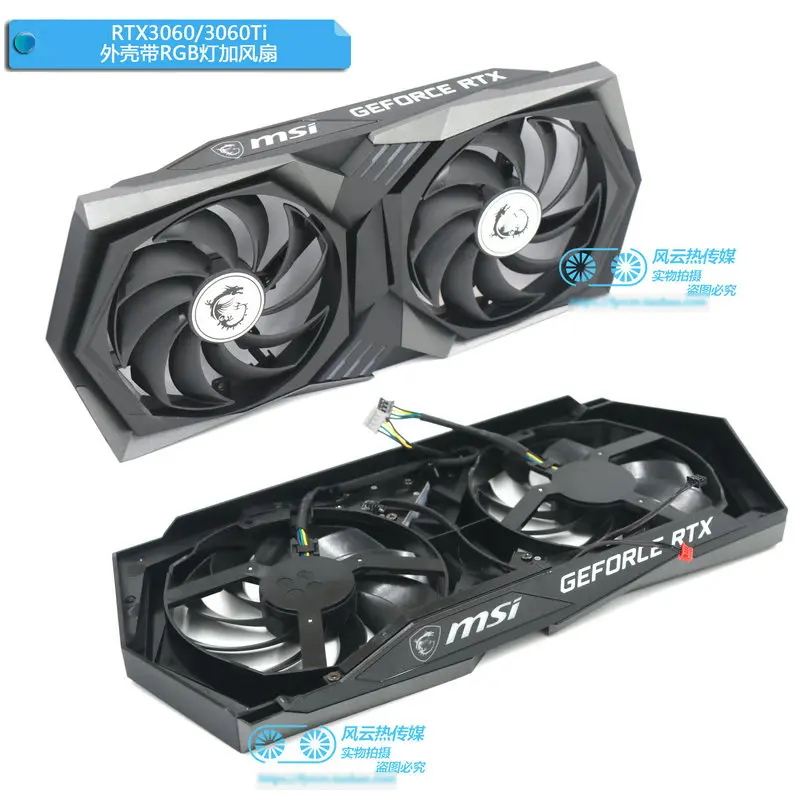 New Original for MSI RX6600XT RX6700XT RTX3060 RTX3060Ti GAMING X Graphics Card Cooling Fan