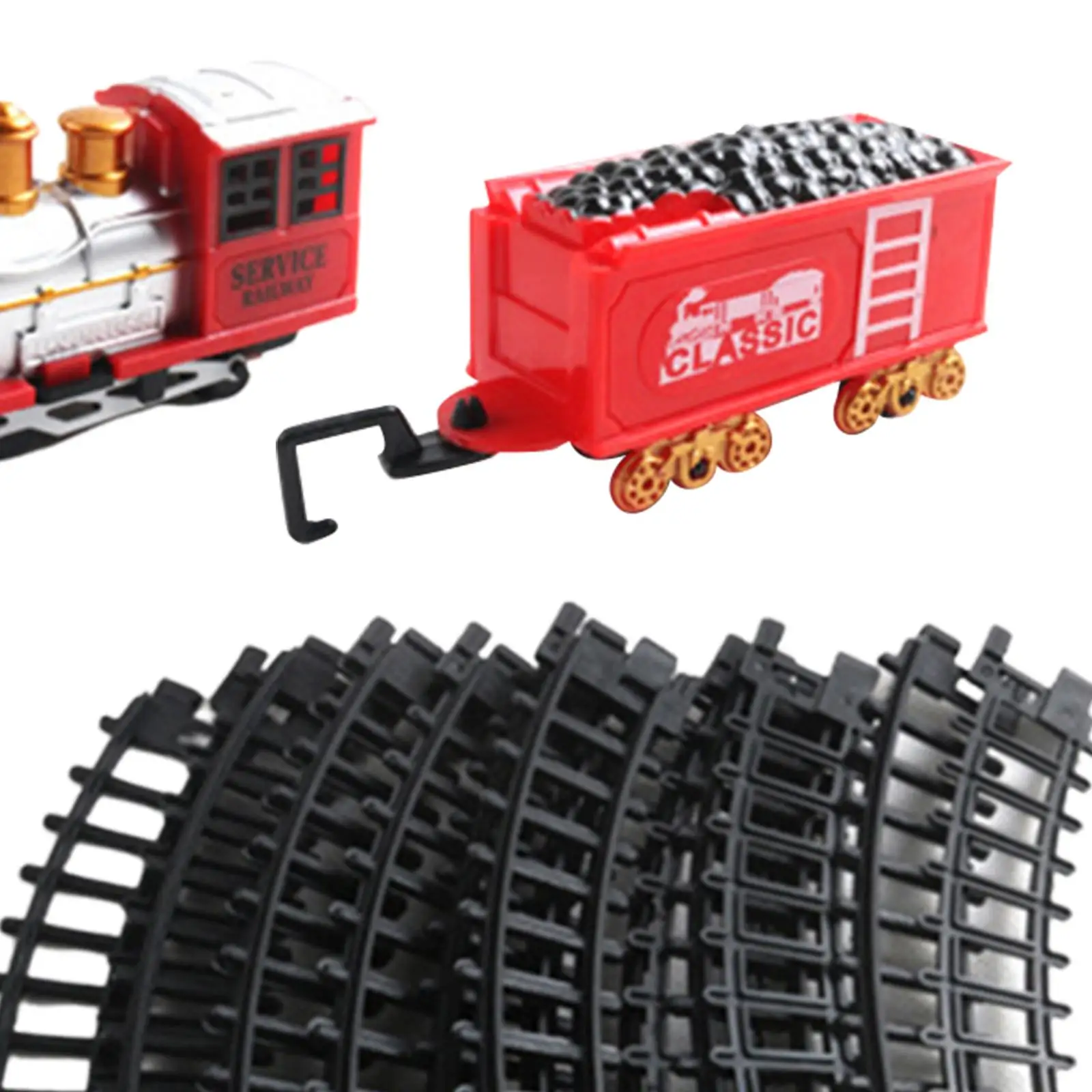 Christmas Electric Train Set Around The Tree Train Set Toy for Kids Children