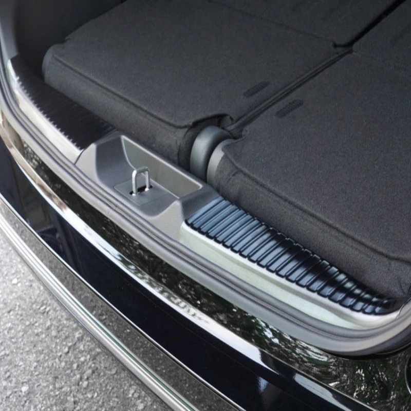 لهوندا Stepwgn spada الهواء RP6 RP7 RP8 2022 2023 الخلفي الجذع الداخلي الخلفي الوفير عتبة الباب لوحة معدات الحماية غطاء الملحقات #3