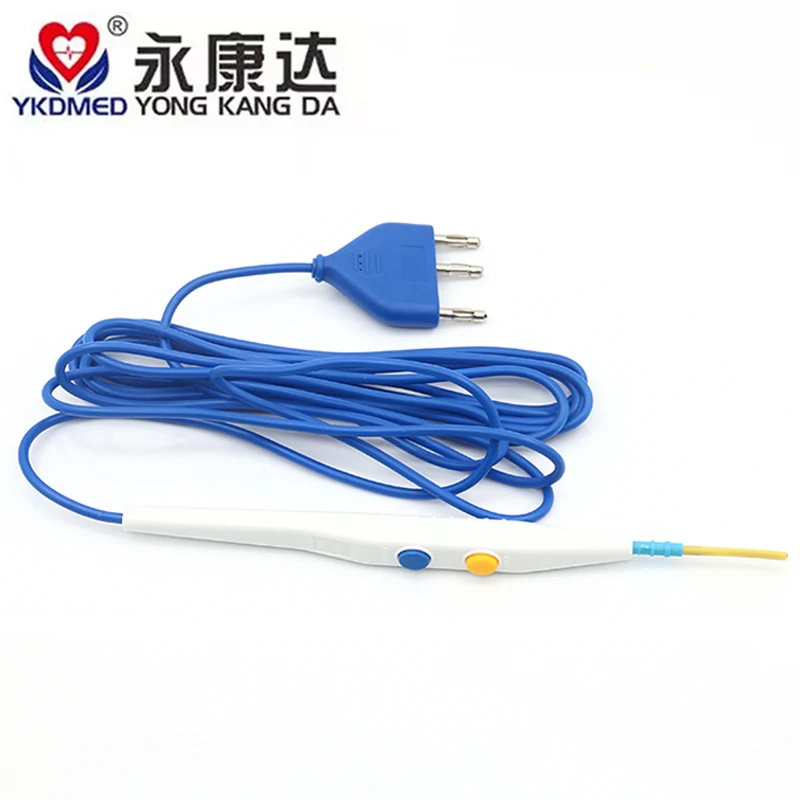 

Electrode Electrosurgical Pen Plug Disposable ESU Pencil 3 Button Handswitch Adjustable Blade Diathermy ESU Cautery Coagulation