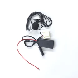 Biurlink  Car Radio 20Pin AUX Input 3.5MM Audio Bluetooth Microphone Adapter Cable for Toyota Camry Corolla Tacoma 4Runner RAV4