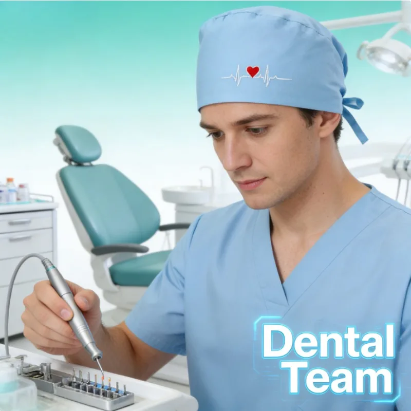 

Мультяшный милый принт, длинная завязка для волос, кепка на пуговицах, пыленепроницаемая защитная шапка для больницы, салона красоты, медсестры