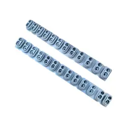 Conductive Rubber Keypad Accessories Replacemet Contact Pad Key Contact Strip Buttons Fix for Electronic Organ Beginners Piano