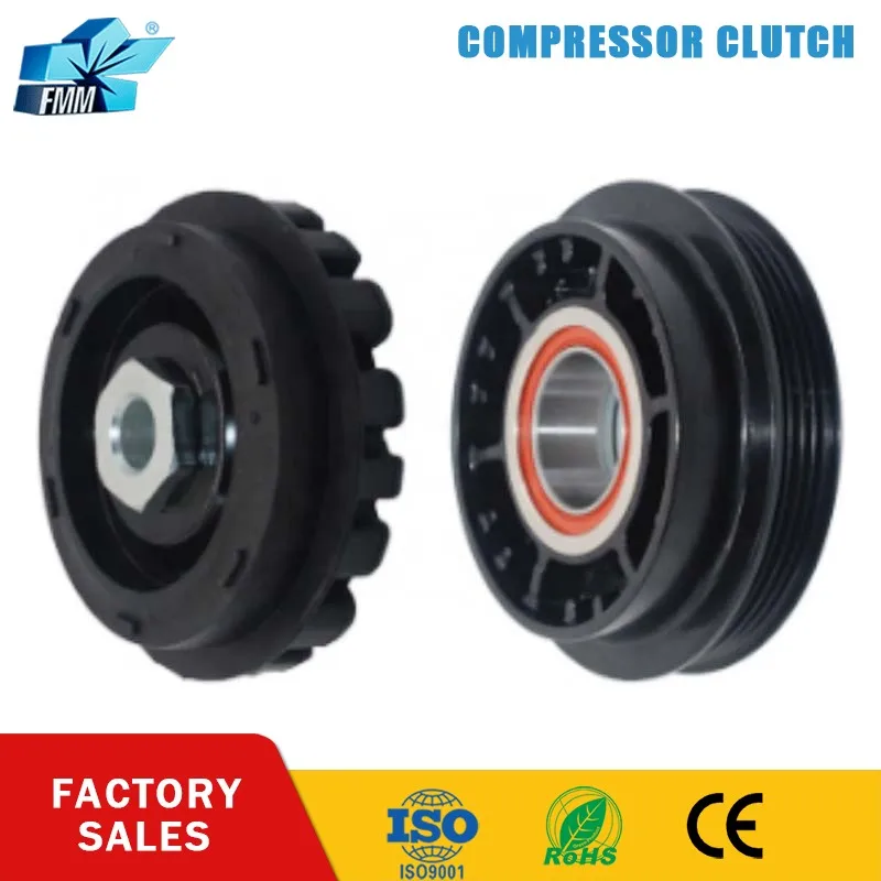 

FMM A/C AC Compressor Clutch Pulley for Mercedes Benz G63 4Grooves 115.6mm