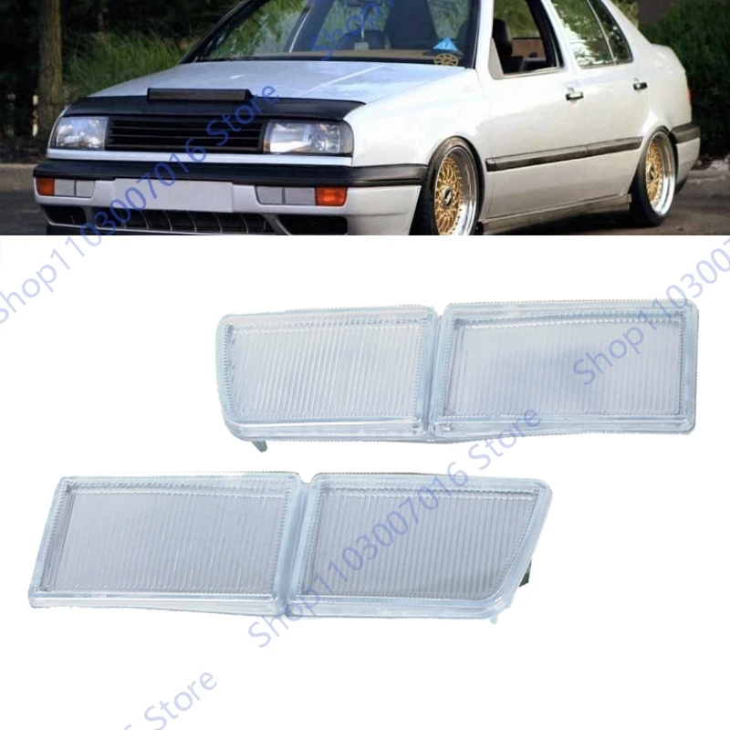 

Front Bumper Reflector For VW Golf MK3 Jetta MK3 Vento 1992 1993 1994 1995-1999 1H0941777 1H0941778 Light Fog Light Cover Grille