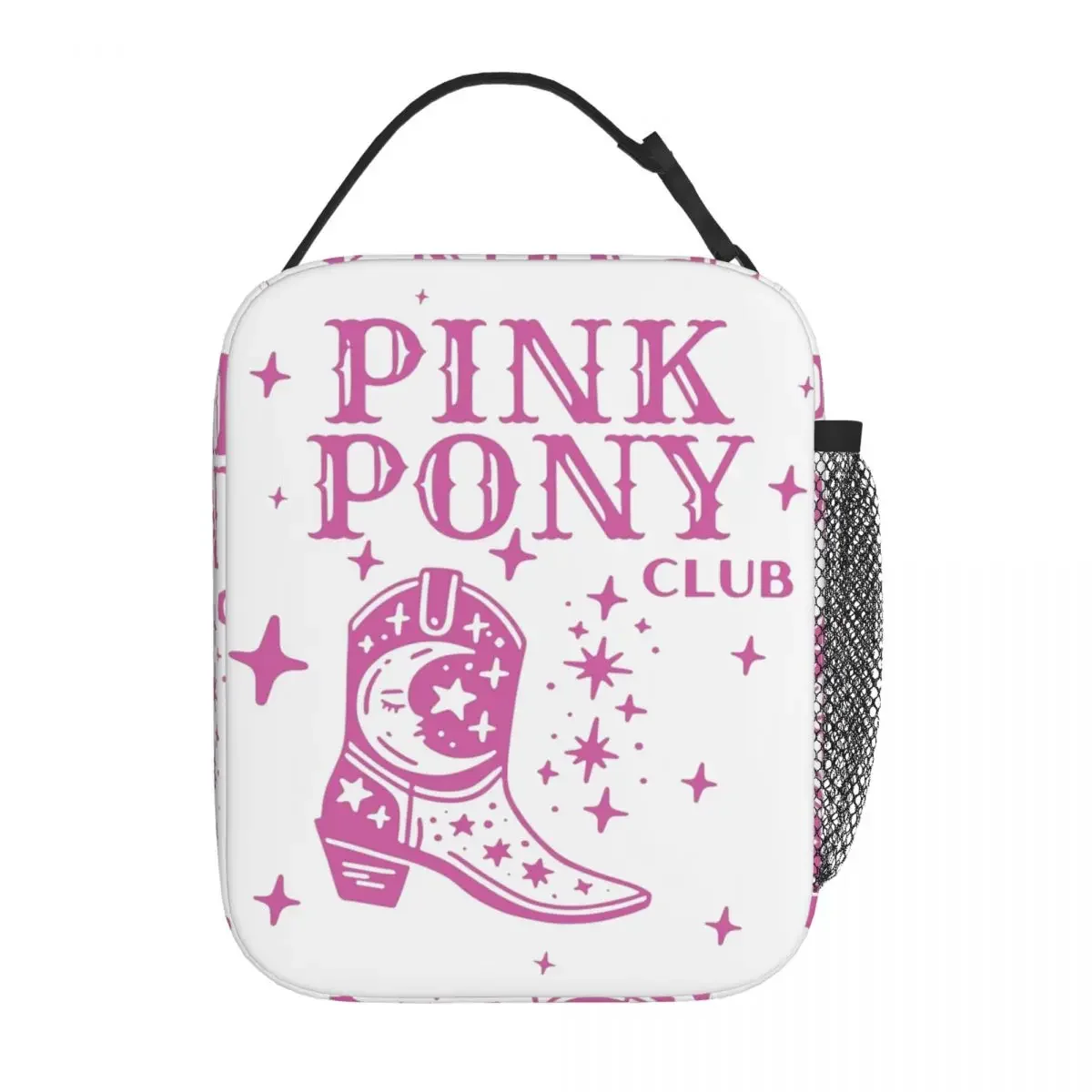 Pink Pony Club Chappell Roan Product Insulated Lunch Bag For Office Midwest Princess 2024 Tour Food Container Cooler Lunch Boxes