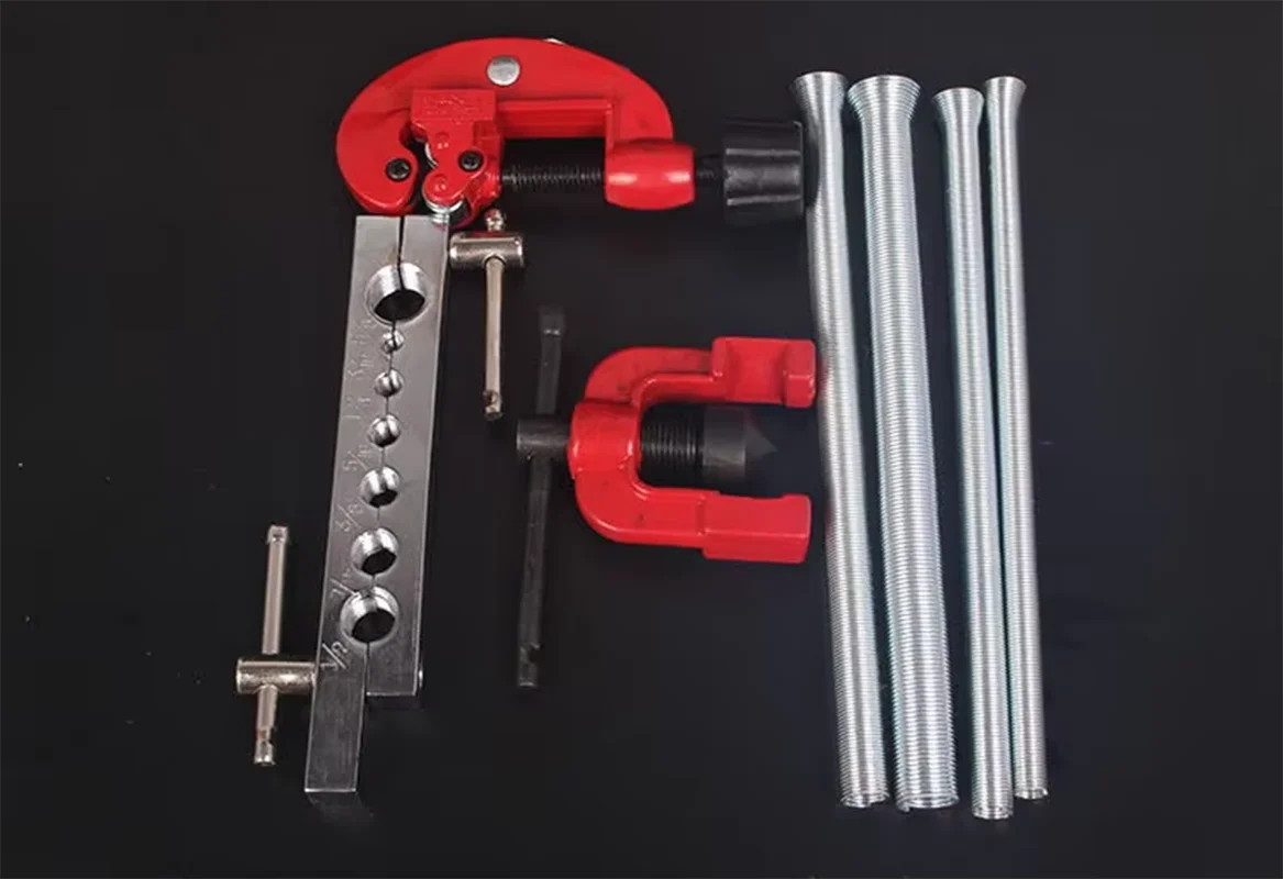 7pcs/kit flaring tool set blow case plumbing tools