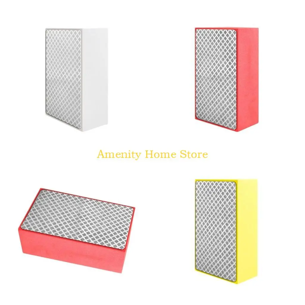 

F26C 1PC Diamond Hand Posiling Pads сетчатые стеклянные абразив