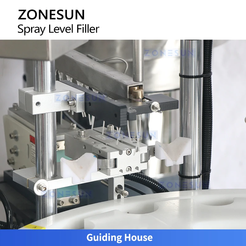 Zonesun ZS-AFC9L Riempitrice automatica per profumo sottovuoto Macchina per crimpare profumo Imballaggio bottiglia di profumo Monoblocco