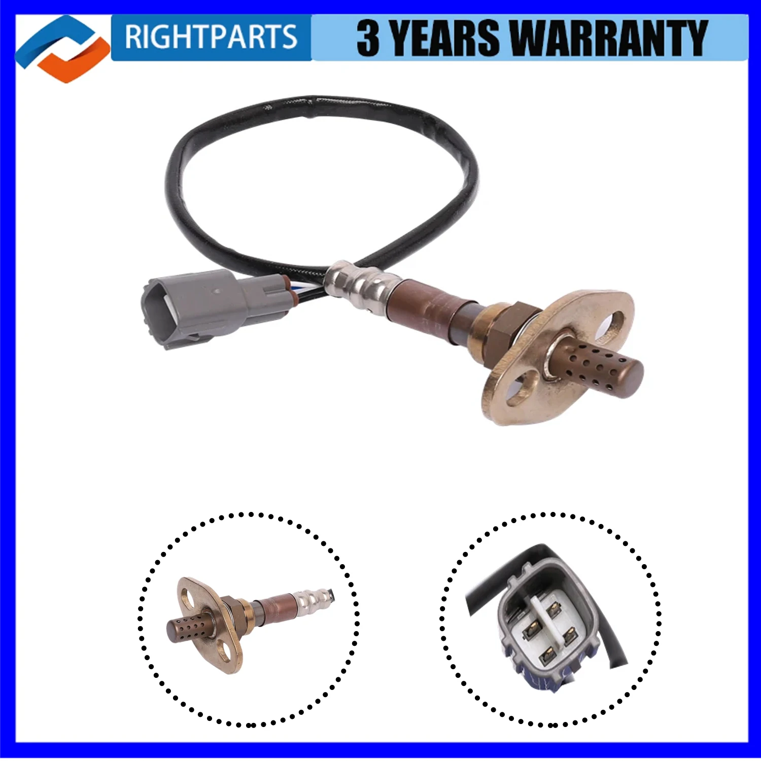 RIGHTPARTS OEM 89465-29825 89465-39755 89465-0C220 For 2001-2004 TOYOTA Sequoia RWD Oxygen Sensor GL-24161 234-4161