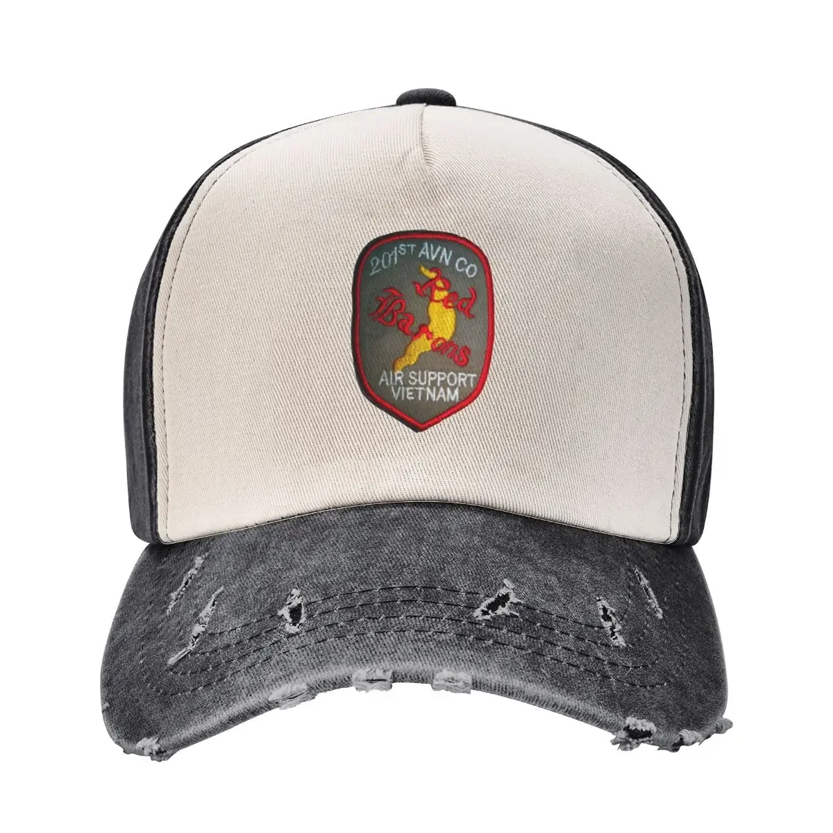

201st AVIATION COMPANY - RED BARONS Baseball Cap Military Cap Man summer hat Custom Cap Hat Baseball Women Caps Men's