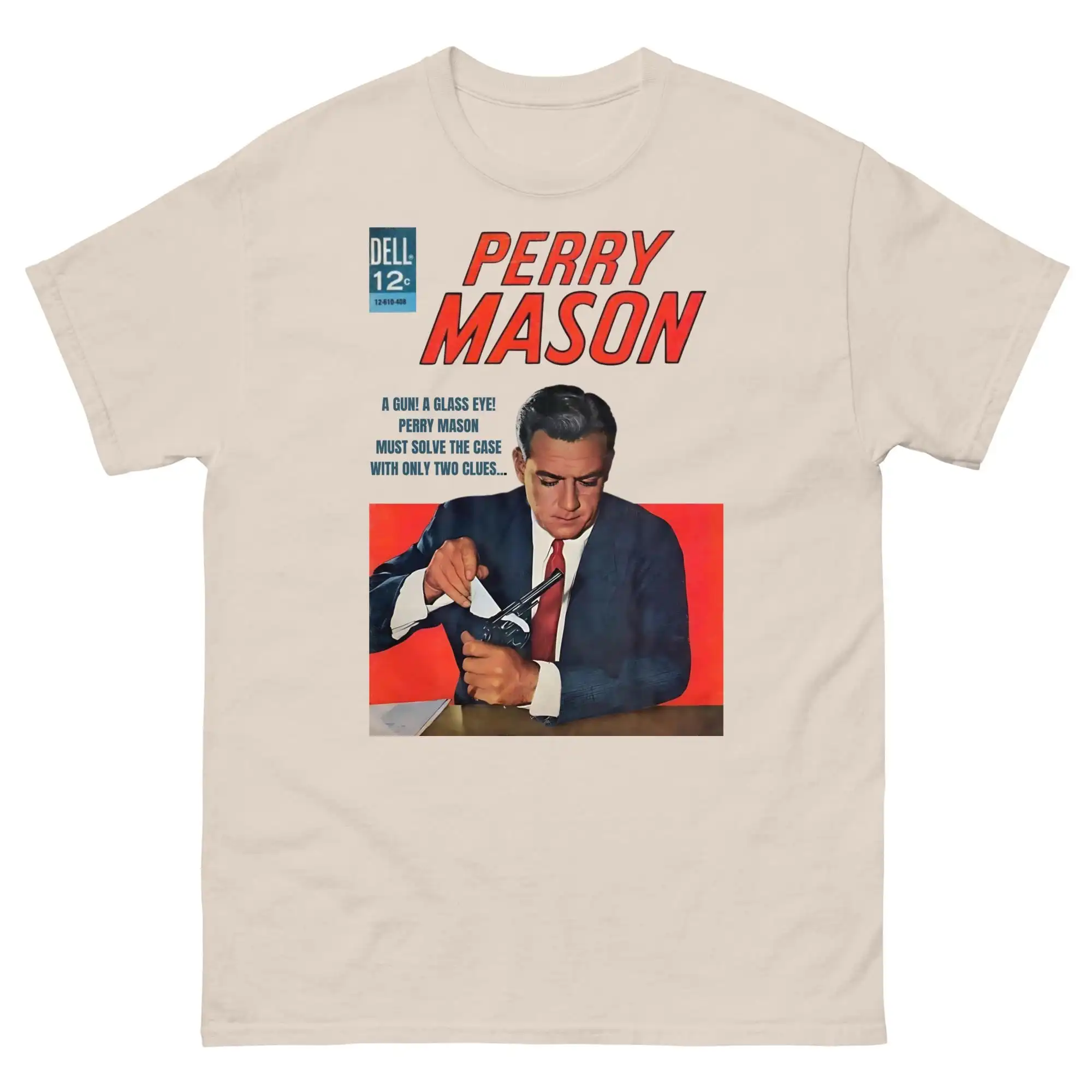 Vintage Perry Mason Comic T-Shirt, Retro 1960s Courtroom Drama Tee, Classic Legal Drama Graphic Top, Trial Attorney Fan Gift