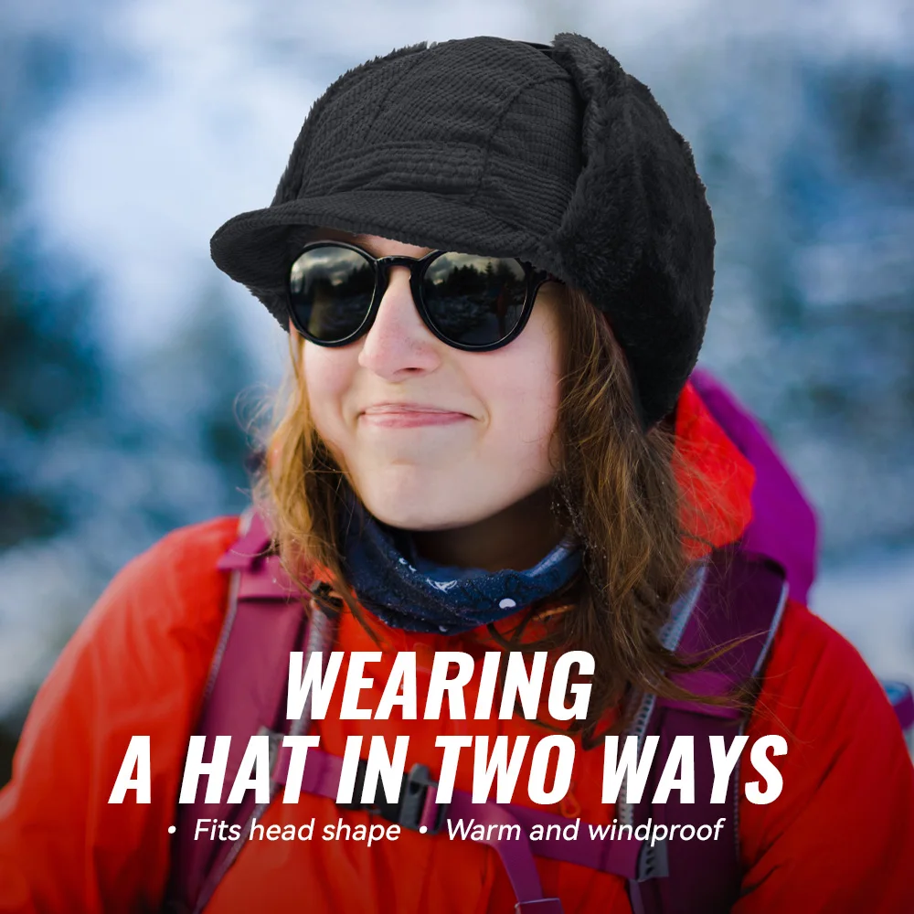 WRELS Winter Trapper Hat Windp - Trapper Hat Ear Flap review and price