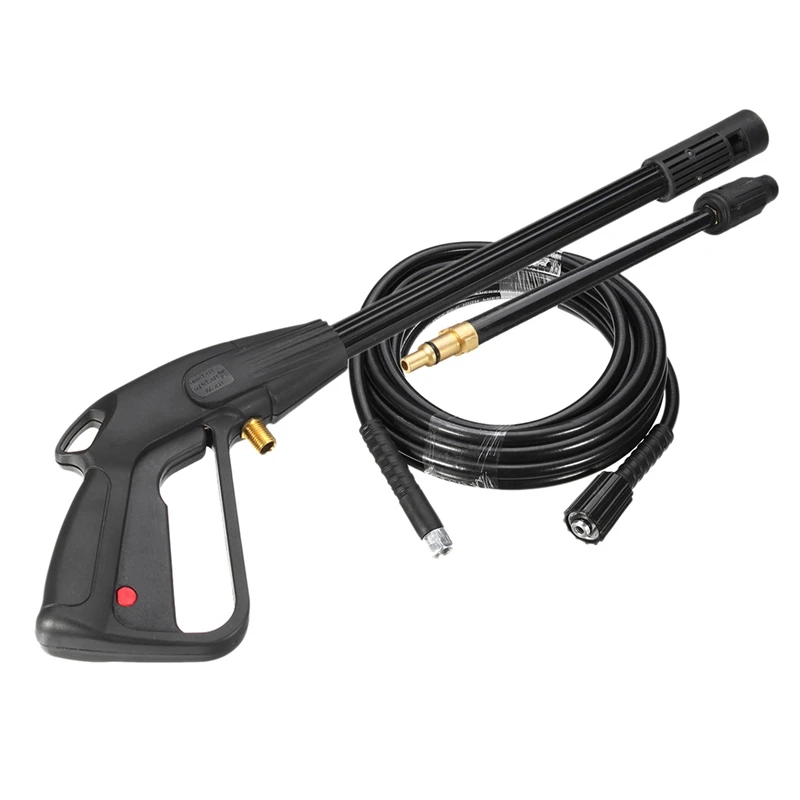 

2X High Pressure Washer Spray G-Un,M22 Car Water Washer Cleaning Tool With 10M Hose For Cleaner Watering Lawn Garden