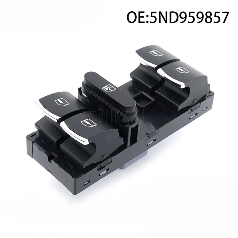 

OE: 5ND959857 Подходит для переключателя управления стеклоподъемником автомобиля и переключателя регулировки электрического окна.