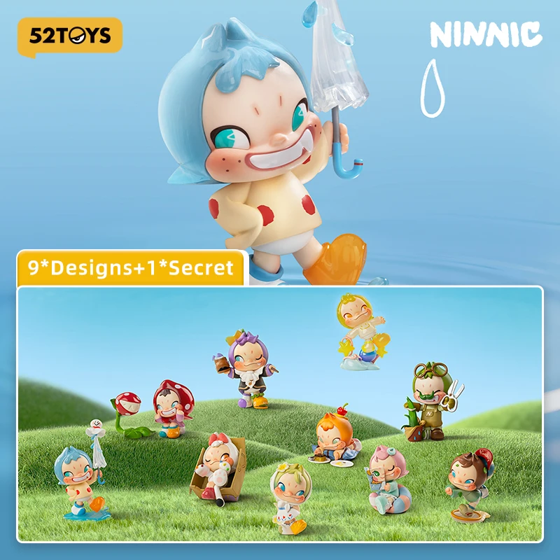 

52TOYS Mystery Box NINNIC NI Vibes Only Series, Blind Box, cute Figures, random collectible Toy