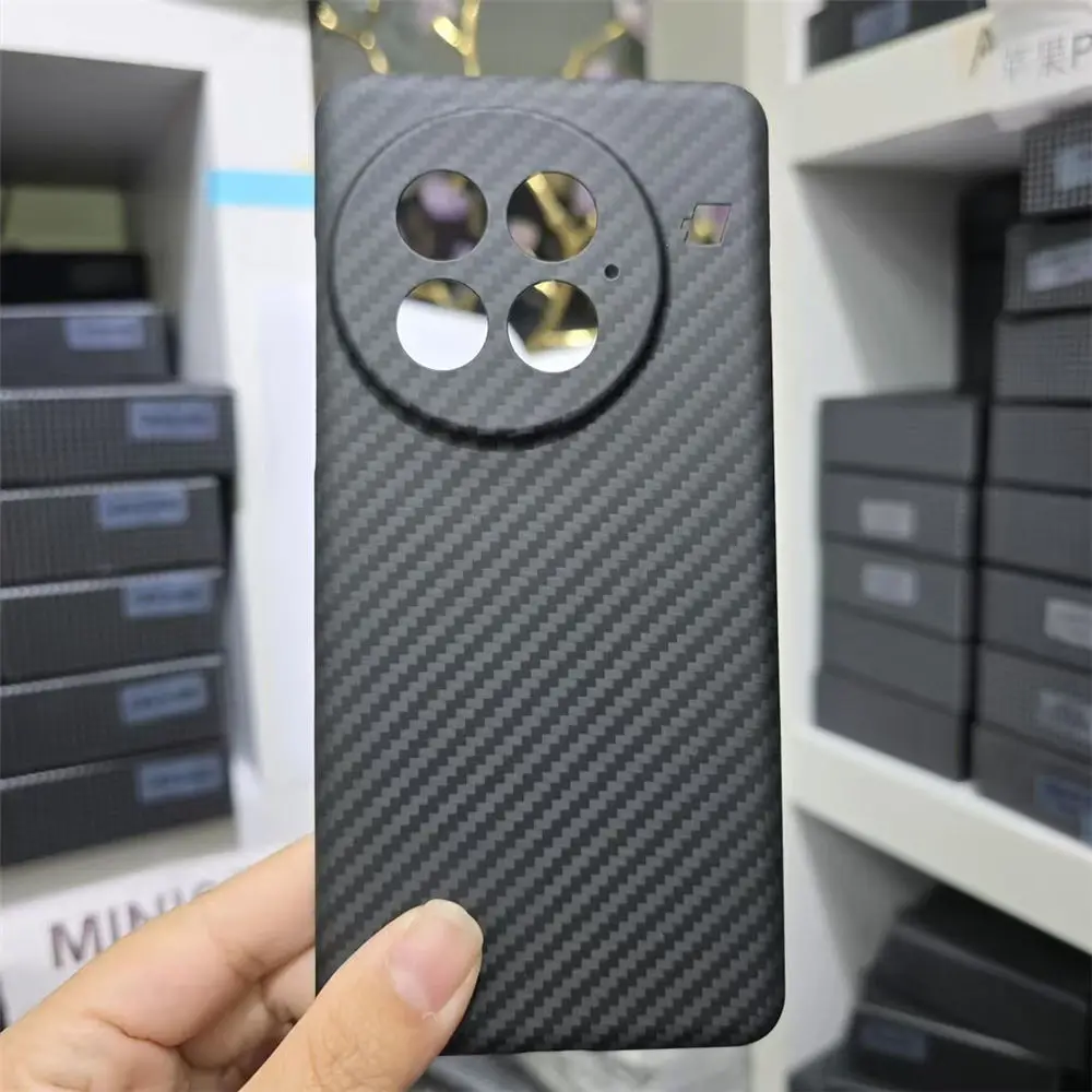 

Premium Real Carbon Fiber Aramid Slim Case For OnePlus 13 Matte Armor Cover