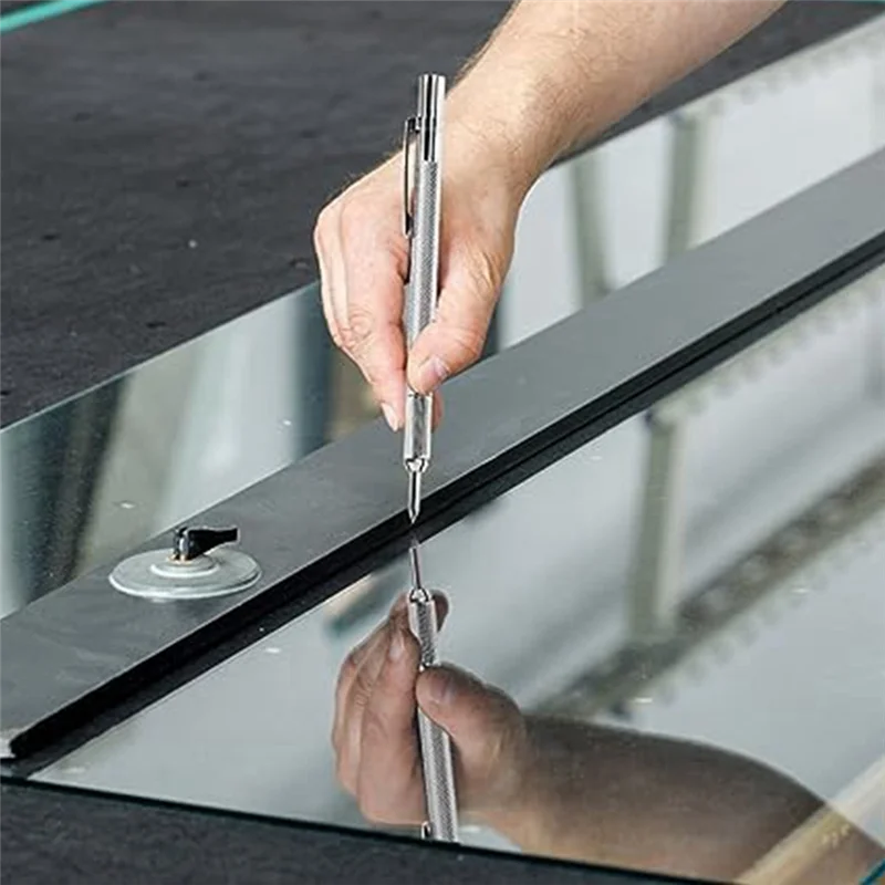 AUAU-2-Pack  Carbide Squeegee Kit With Magnet, Extra 20 Replacement Marker Tips For Glass//Metal Plates Tool Kit