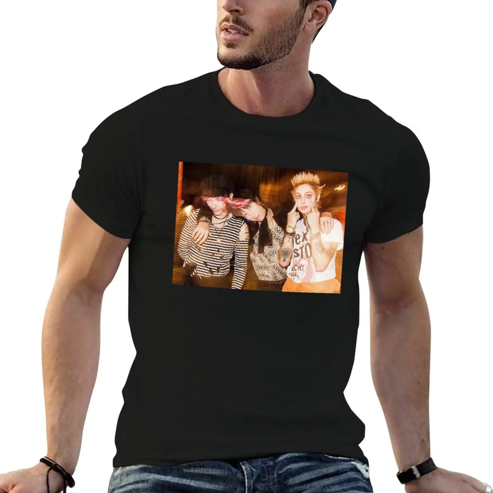 palaye royale T-Shirt Big and Tall Solid Color T-Shirt