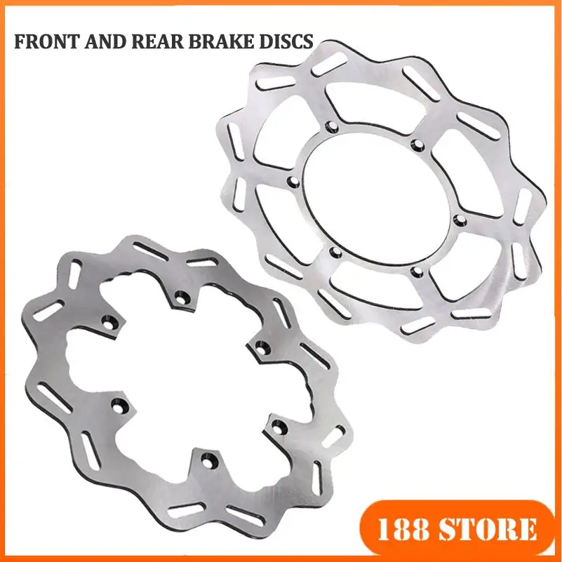 Motorrad 270mm 240mm Vorne Hinten Bremsscheibe Rotor Disk Für Yamaha YZ125 YZ250 1998-2021 YZ250F YZ450F 2001-2021 WR250F WR450