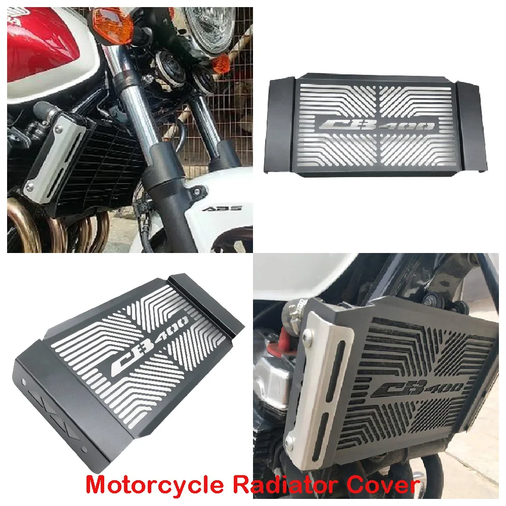 

Fits for Honda CB400SF CB400 SUPER FOUR VTEC ABS 1992-2018 Motorcycle Engine Radiator Cover Front Cooler Grille Protector Guard