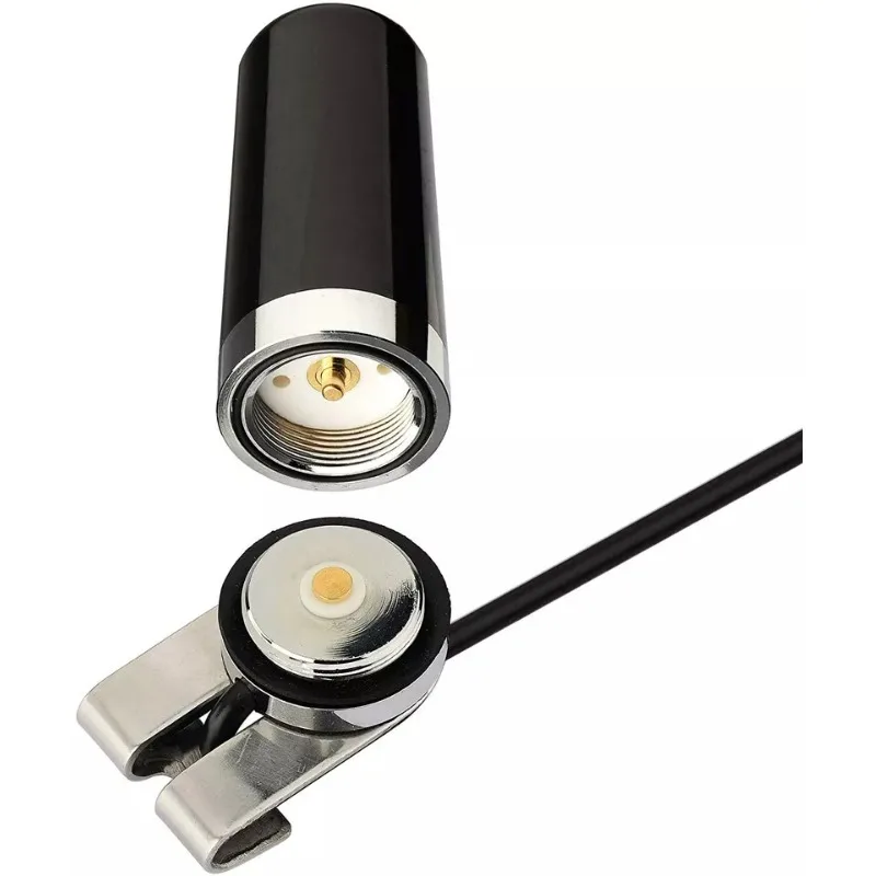 NMO VHF/UHF 144/430Mhz Dual Band Vehicle Radio Antenna Aerial PL259 Mount with 5M RG-58/U Coaxial Cable for Yaesu/Vertex Kenwood