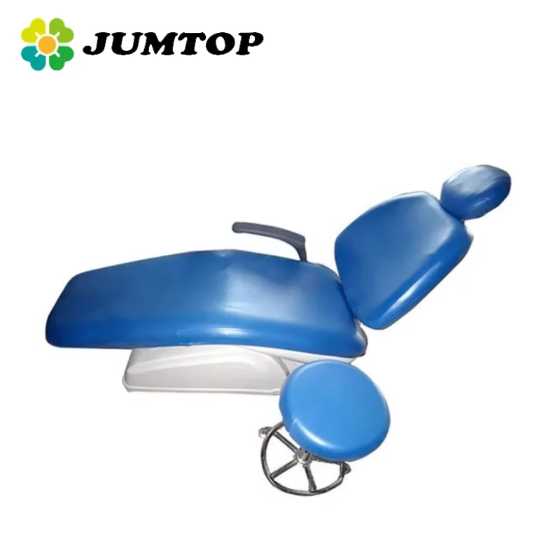 

JUMTOP 4Pcs/Set Dental Chair Cover PU Leather Elastic Waterproof Protective Case Protector
